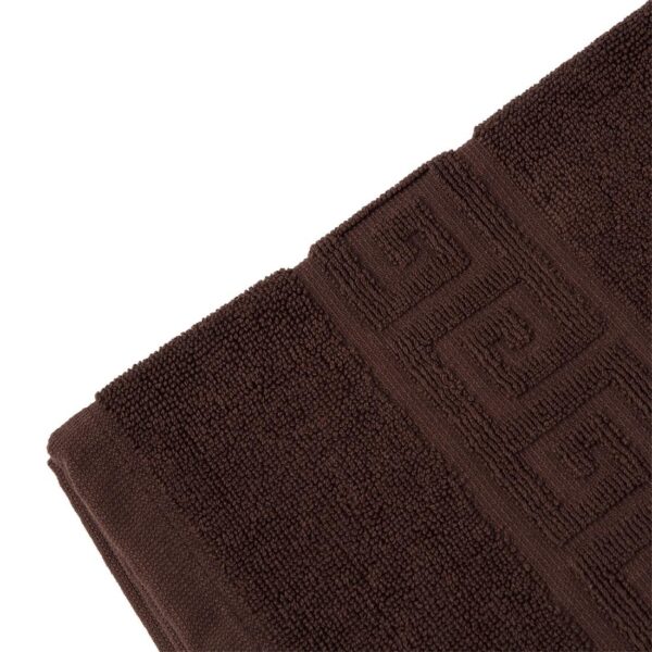 Essentials Nova Bath Mats And Towels Chocolate